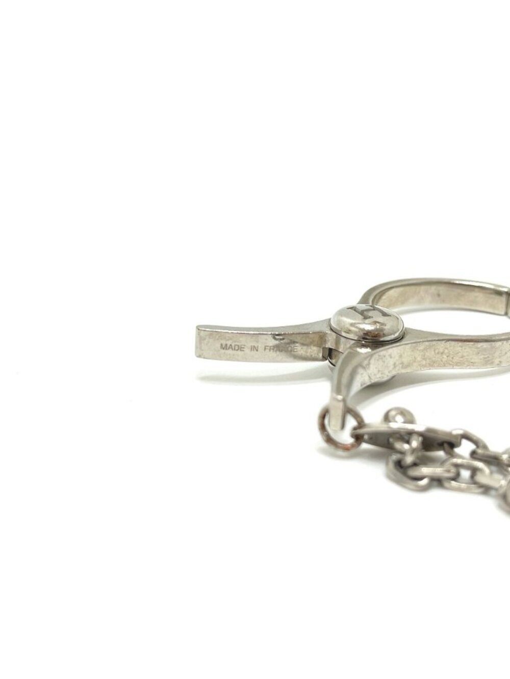 Hermes Glove Holder Metal Silver Gloves - Picture 7 of 8